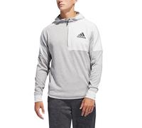 (Grey, 2XL) Adidas DU2555 Mens Hoodies Hooded Sweatshirts