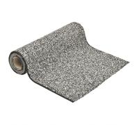 vidaXL Stone Liner Grey for Garden Ponds - Durable Nonwoven PP Fleece with Safe Glue, Grey, 300x60 cm, Customizable Stream and Pond Edge Concealer