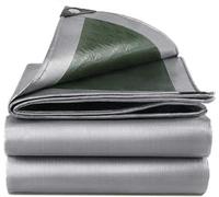 Grey 3X3Cm Tarpaulin Waterproof Uv Resistant
