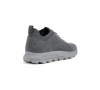 (Grey, 4 (Adults')) Geox D Spherica A Wool Blend Women's Anthracite Trainers