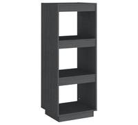 (grey, 40 x 35 x 103 cm) vidaXL Solid Pinewood Book Cabinet/Room Divider Multi Colours Multi Sizes