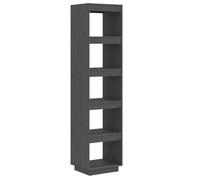 (grey, 40 x 35 x 167 cm) vidaXL Solid Pinewood Book Cabinet/Room Divider Multi Colours Multi Sizes