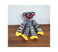 (Grey- 40cm) Horror Game Playtime Plush Toy Peripheral Game Doll Big Mouth Figure Stuffed Birthday Gift Idea