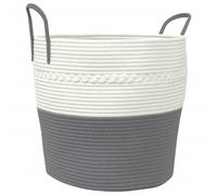 Storage Basket Laundry Basket Washing Basket Laundry Hamper Cotton vidaXL