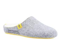 (Grey, 5 (Adults')) Hush Puppies The Good 90% Recycled RPET Polyester Women's Grey Slippers