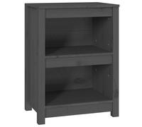 (Grey, 50 x 35 x 68 cm) vidaXL Solid Wood Pine Book Cabinet Display Organiser Multi Colours/Sizes