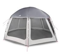 (grey, 510 x 510 cm) vidaXL Pool Tent with Removable Fly & Mesh Walls Sea Green 510x510 cm