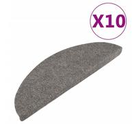 (grey, 56 x 17 cm) vidaXL Self-adhesive Stair Mats Carpet Stair Treads Stair Step Protector Rug