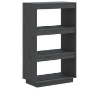 (grey, 60 x 35 x 103 cm) vidaXL Solid Pinewood Book Cabinet/Room Divider Multi Colours Multi Sizes