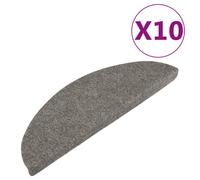 (grey, 65 x 22.5 cm) vidaXL Self-adhesive Stair Mats Carpet Stair Treads Stair Step Protector Rug
