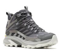(Grey, 7 (Adults')) Merrell Moab Speed 2 Mid GORE-TEX Men's Asphalt Hiking Boots
