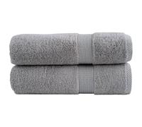 (grey, 70 x 140 cm) vidaXL Premium Sauna Towels Absorbent Bath Towel 2 pcs Grey 600gsm 100% Cotton