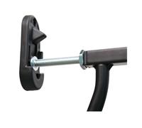 Safetots Extra Tall Screw Fit Metal Baby Gate, Grey, 70Cm - 80Cm