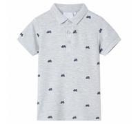 (grey, 92 (1.5-2y)) Kids' Polo Shirt School Children T Shirts Plain Summer Tank Top Tees Navy 104