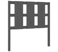 (grey, 95.5 x 4 x 100 cm) vidaXL Bed Headboard Home Bedroom Decorative Bed Header Panel Solid Wood Pine
