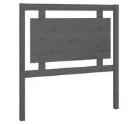 (grey, 95.5 x 4 x 100 cm) vidaXL Bed Headboard Home Bedroom Decorative Bed Header Panel Solid Wood Pine