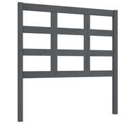 (grey, 95.5 x 4 x 100 cm) vidaXL Bed Headboard Home Bedroom Decorative Bed Header Panel Solid Wood Pine