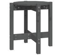 (grey, Ã? 42.5 x 45 cm) vidaXL Solid Wood Pine Coffee Table Multi Colours Ø 52.5x45 cm/Ø 62.5x45 cm