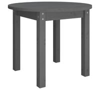 (grey, Ã? 55 x 45 cm) vidaXL Solid Wood Pine Coffee Table End Table Multi Colours Ø 45x40/Ø 55x45 cm