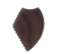 Grey Agate Gua Sha Board Natural Jade Scraping Massage Tool Gouache Scraper Facial Lifting Reduce Wrinkles Skin Care