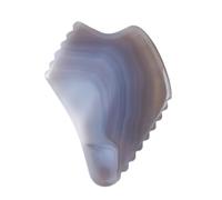 Grey Agate Gua Sha Board Natural Jade Scraping Massage Tool Gouache Scraper Facial Lifting Reduce Wrinkles Skin Care