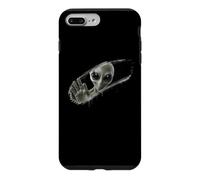 Grey Alien Behind Hand-Wiped Foggy Glass Optical Illusion 3D Case for iPhone 7 Plus/8 Plus