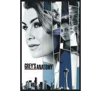 Grey Anatomy Notebook: Journal for Writing, Size 6" x 9" inches, Lined blank , 110 Pages Glossy