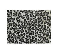 Grey And Black Leopard Pattern,500 Pieces Puzzles for Adults-Wooden Jigsaw Puzzle for Adults Elderly