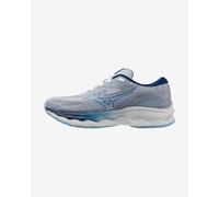 Grey and blue women's Mizuno Wave Serene trainers - 36.5