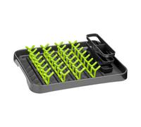 Grey and Lime Green Dish Drainer | Laurie
