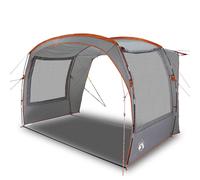 (grey and orange) vidaXL Car Tent Waterproof Patio Car Tailgate Tent Outdoor SUV Tailgate Awning