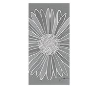 Grey And White Fashion Daisies Beach Towels Extra Large, Quick Dry Absorbent Multipurpose, Oversized Beach Towel, Sand Free Foldable Lightweight, Travel Towel, For Beach Pool Camping Travel Vacation,