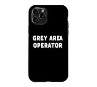 Grey Area Operator Funny Spy Secret Agent Halloween Case for iPhone 11 Pro