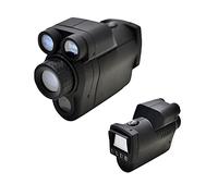 Grey Bear Night Vision Compact Plus I Infrared Monocular Rangefinder I Expansion 6X I Night Vision 120M I Distance 200M Rangefinder I Compact and Lightweight Hunting Hiking Wildlife