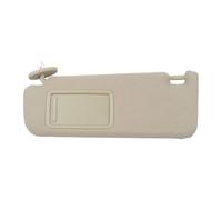 Grey Beige Car Sun Visor Left Right Side Driver Side Passenger Side Sunvisor Compatible For Toyota Camry 2012 2013 2014 2015 2016 2017(Beige Left)