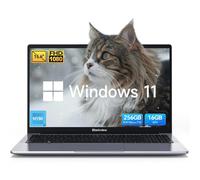 (Grey) Blackview Acebook 6 Laptop 15.6 Inch for Business Students, Quad-Core N150 up to 3.6GHz, 16GB RAM 256GB SSD Notebook,Grey