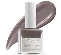 Grey Brown Nail Polish 8 ml-Nutz, Classic Vegan Nail Varnish, Quick-Dry Long-Lasting Chip-Resistant Formula, PETA & Halal Certified, High-Shine Gel-Like Finish-by NailKind