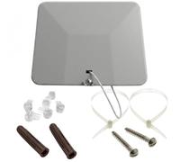 Grey BT66B External use Junction Box Electrical Enclosure to fit on Wall/Eaves for Outdoor Telephone Wiring Overhead Drop-wire Jellys/Gel Crimp Housing Openreach Broadband Main Dropwire Supply Lead