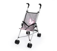 Bayer Design 30533AA Dolls pushchair, stroller, foldable, double wheels, security belt