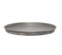 Grey Candle Tray Medium Metal With Edge by Ib Laursen