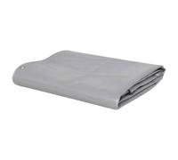 Grey Canvas PVC Coated Tarpaulin 6x8m Tear Resistant UV Resistant
