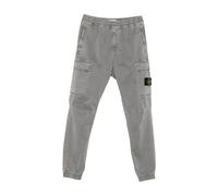 Grey Casual Trousers - male - Stone Island - Slim-fit Trousers - Gray - W33 - Trousers W33