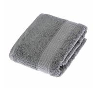 HOMESCAPES Charcoal Grey Turkish Cotton Hand Towel Super Soft Thick & Absorbent 500 GSM Towel Heavy Weight for everyday Luxury