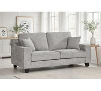 Grey Chenille Fabric 2 Seater Sofa Nathan