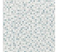 Grey Chequers Stone Effect 2.8mm Vinyl Flooring Sheet-4mX4m Vinyl Flooring UK Grey One Size