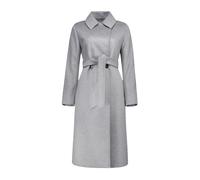 Grey Coats for Women - female - Max Mara Studio - Belted Coats - Gray - S - Coats S