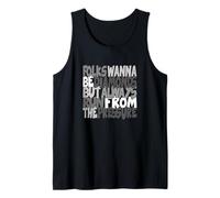 Grey Color Diamonds Don't Run from Pressure Grey Graphic Tank Top