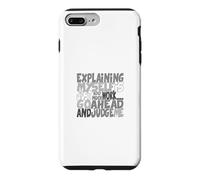 Grey Color Go Ahead, Judge Me Grey Graphic Case for iPhone 7 Plus/8 Plus