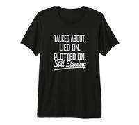 Grey Color Still Standing Grey Graphic Premium T-Shirt