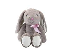 Grey Colored Sitting Floppy Pippin Rabbit - 30cm (46 cm when Standing) - 1 Pc. - Extra Soft, Snuggable & Adorable Toys, Adorable Playtime Companion for Kids & Collector